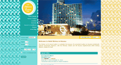 Desktop Screenshot of hotelhavanariviera.com